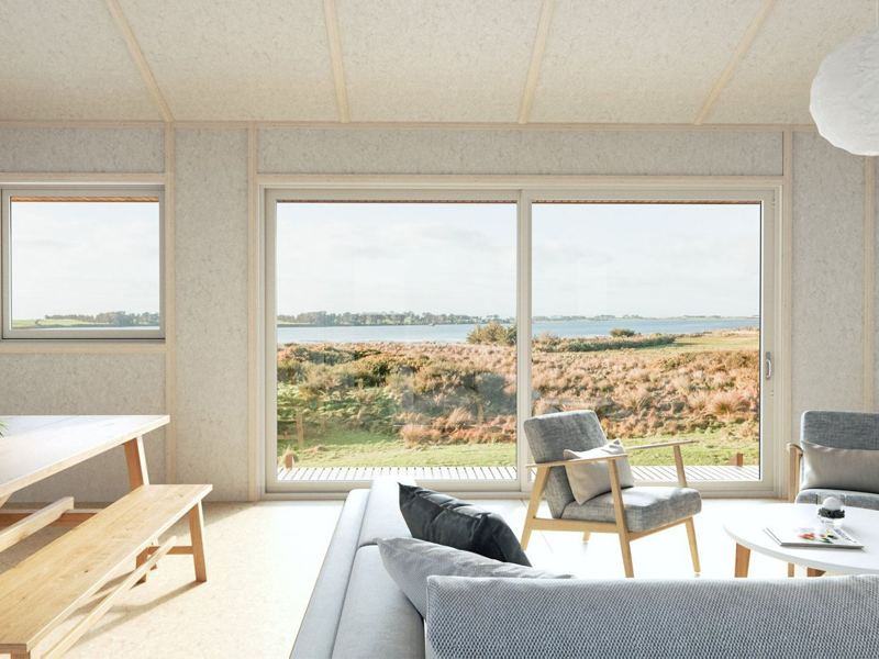 Living room in a Smart Series home